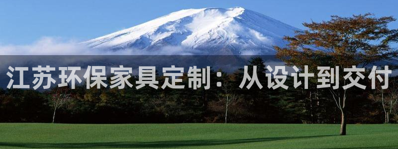 沐鸣2平台官方网站：江苏环保家具定制：从设计到交付